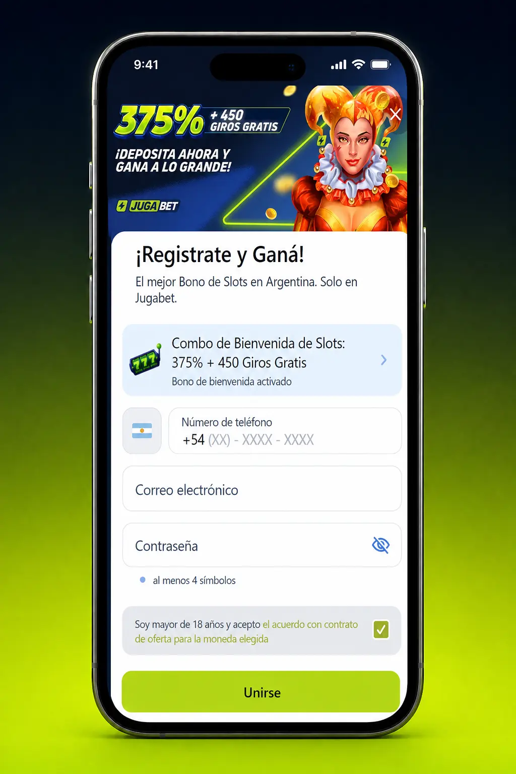 Guía paso a paso para registrarse, depositar y apostar al tenis en Jugabet desde la web o app oficial.