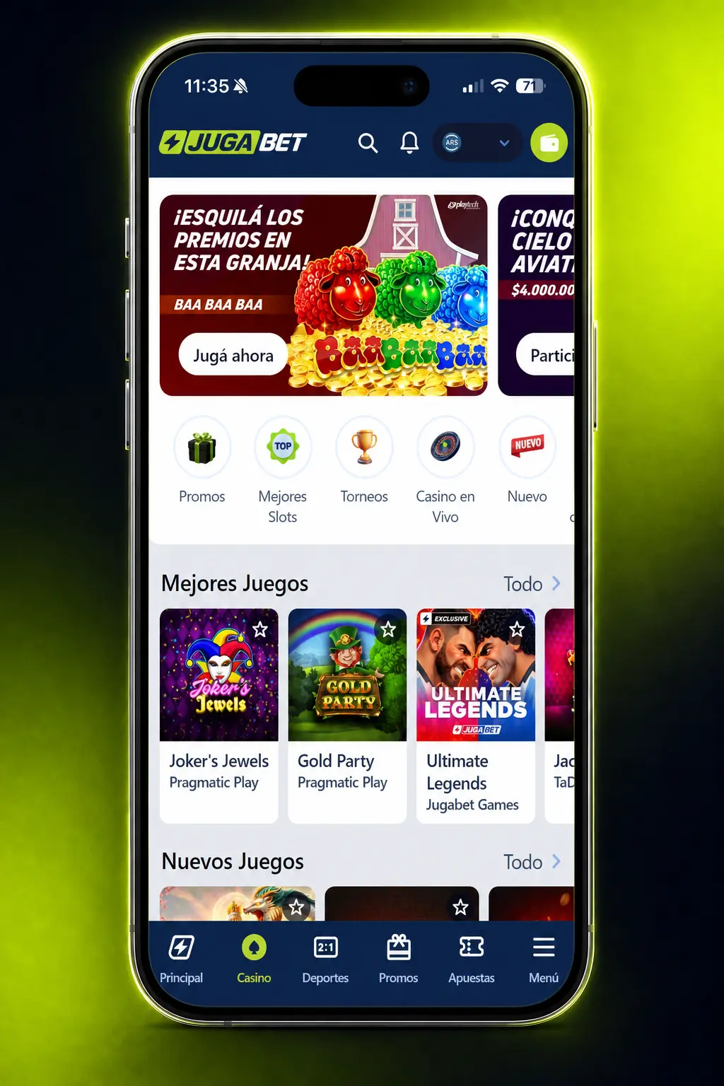 Pasos para jugar en las mesas en vivo de Jugabet: registro, depósito y elección de mesa de casino en vivo.