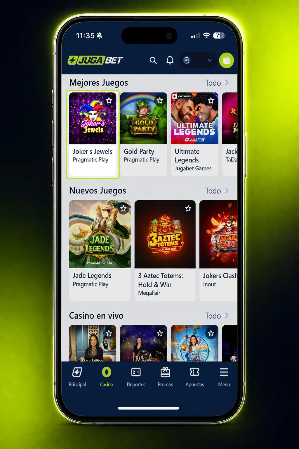 Pasos para jugar en las mesas en vivo de Jugabet: registro, depósito y elección de mesa con crupier real.