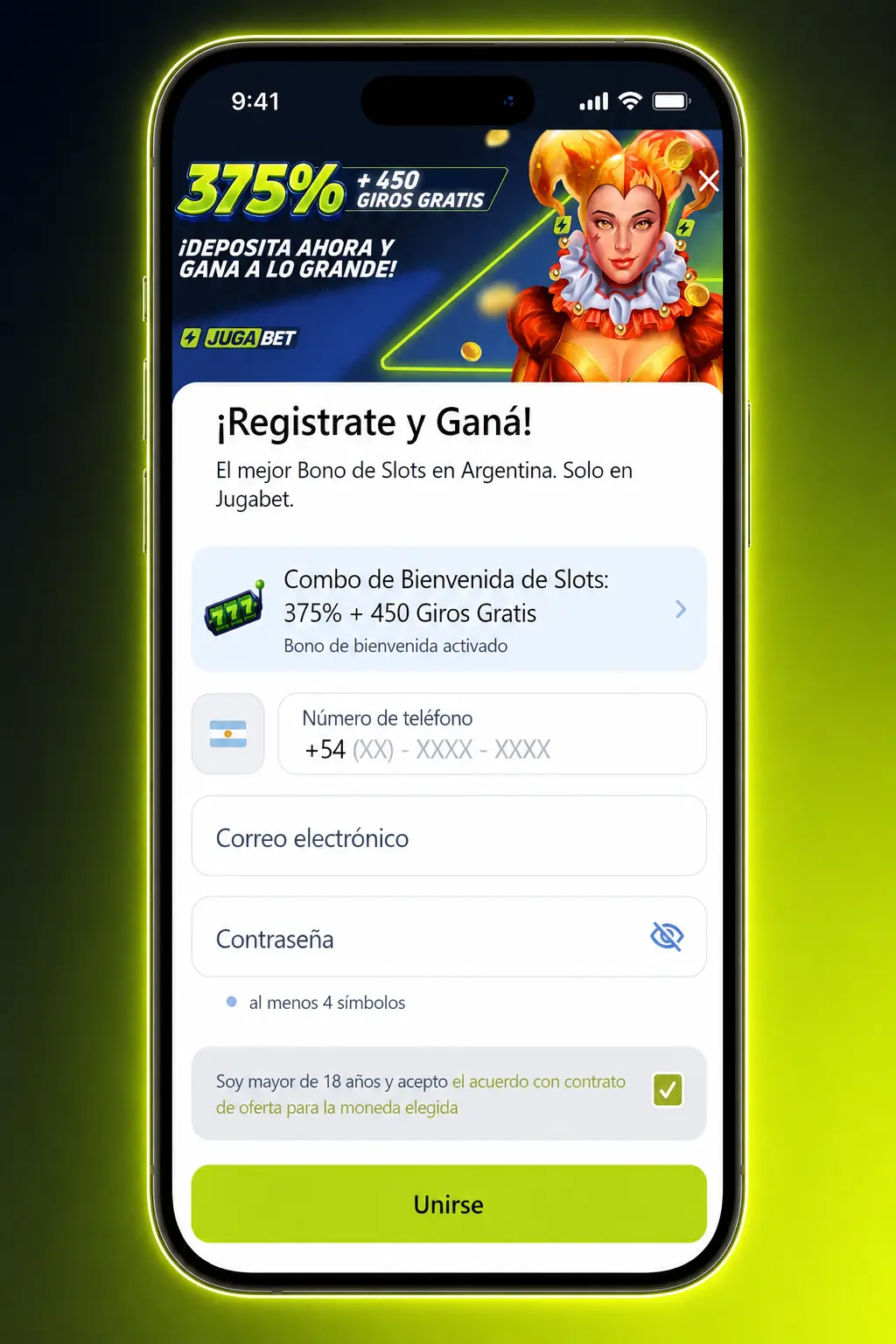 Pasos para aplicar el código bonus de Jugabet: registro, depósito y activación del bono en la plataforma.