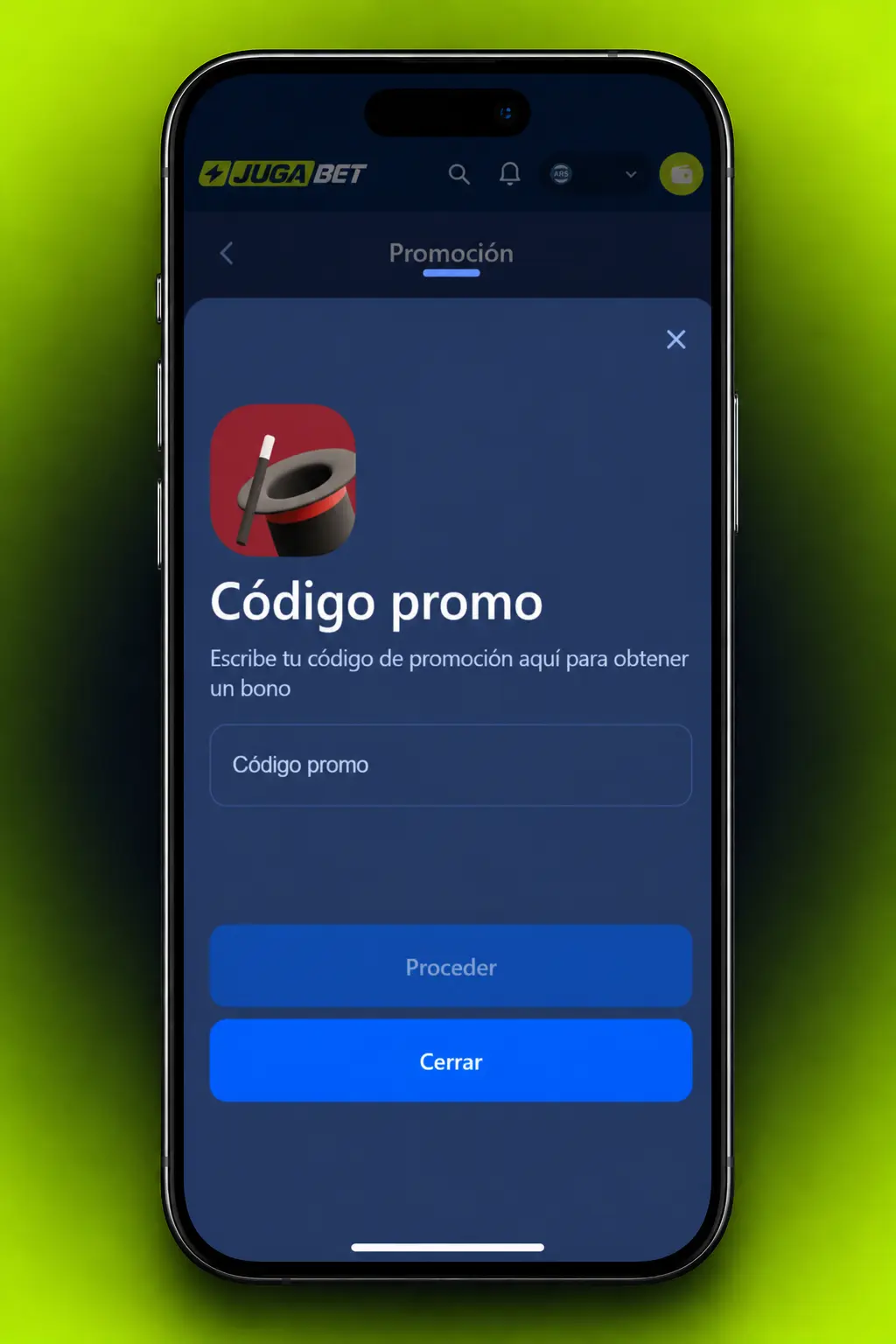 Pasos para activar y usar bonos de Jugabet en Argentina: registro, depósito, código promocional y acreditación.