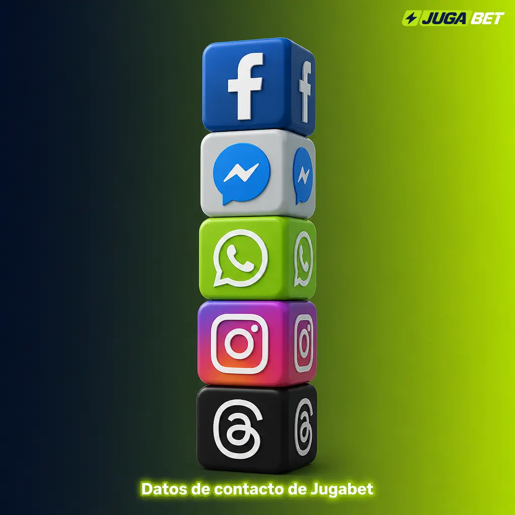 Datos de contacto de Jugabet: chat en vivo, correo, formulario y redes sociales para soporte 24/7 en Argentina