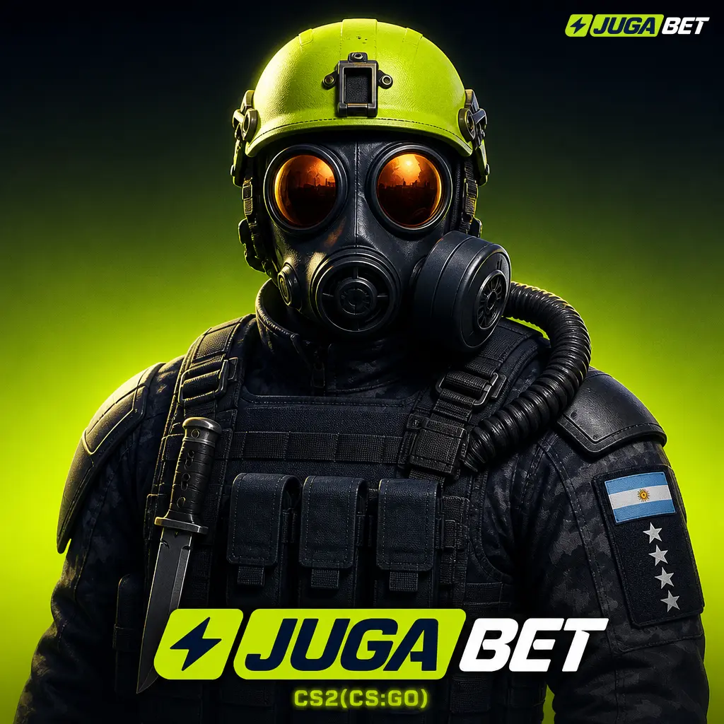 Partida de CS2 (CS:GO): equipos de 5 apostando en Jugabet a mapa, hándicap de rondas y pistol round en vivo.