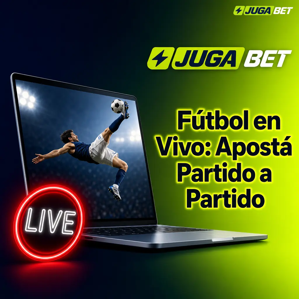 Apostá al fútbol en vivo con Jugabet Sports: cuotas actualizadas al instante y estadísticas del partido en tiempo real.
