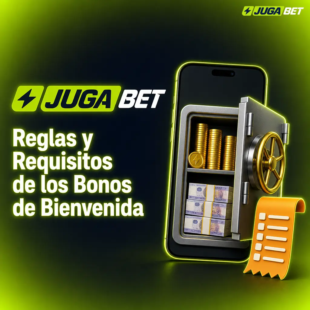 Reglas y requisitos del bono de bienvenida de Jugabet: rollover, juegos válidos, cuota mínima y retiro máximo permitido