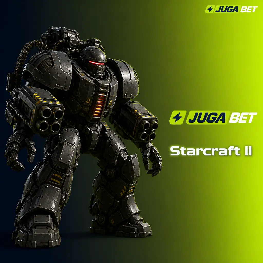 Apostá en Jugabet a StarCraft II: ganador, marcador exacto y total de mapas en torneos como IEM Katowice y GSL.