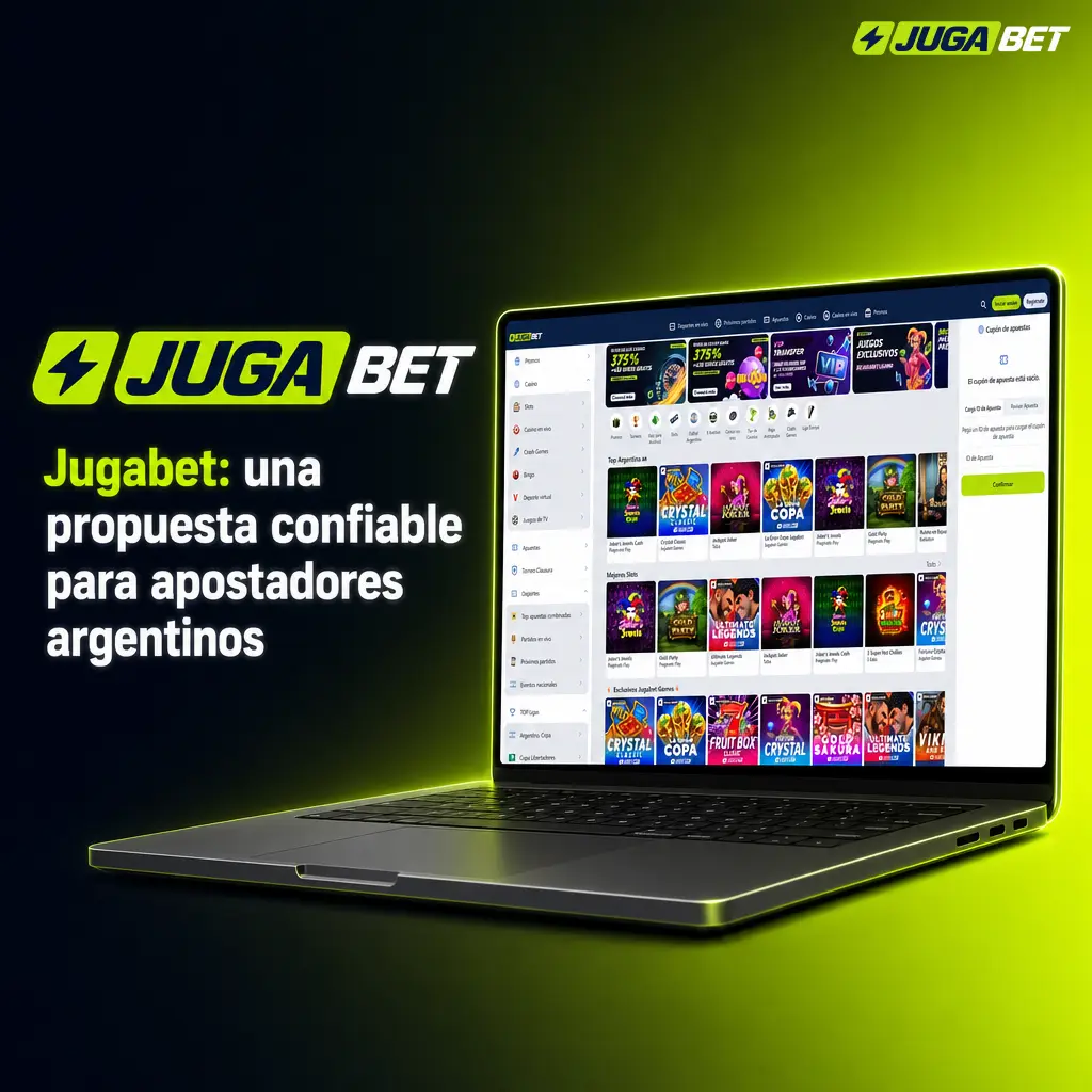Jugabet: plataforma confiable de apuestas deportivas y casino online para usuarios argentinos, con seguridad SSL y app móvil