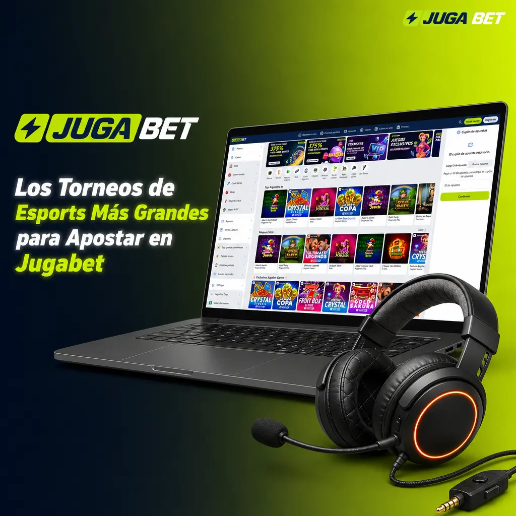 Tabla de los torneos de esports más importantes para apostar en Jugabet: CS2, Dota 2, LoL, Valorant y más