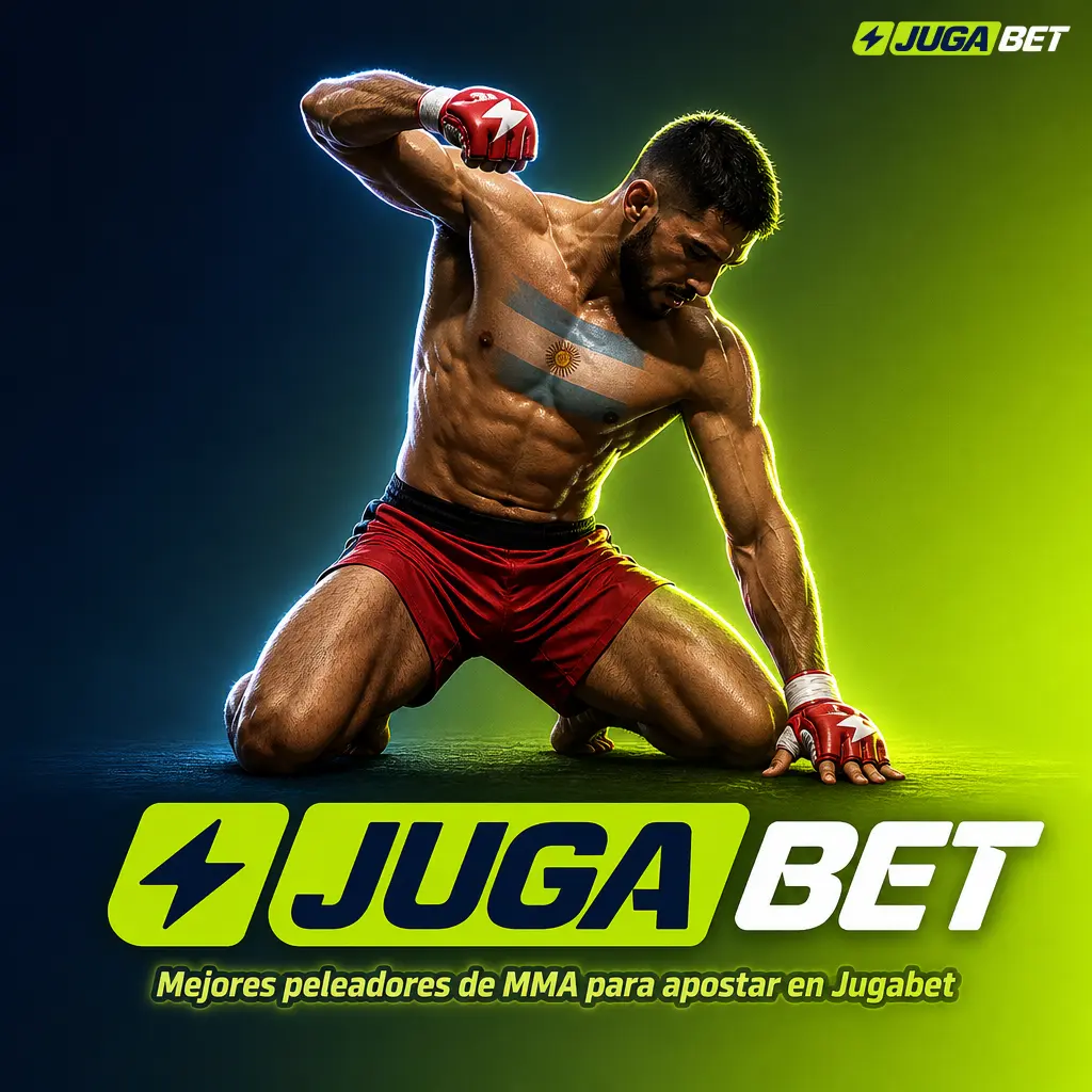 Peleadores de UFC como Topuria, Makhachev y Jones disponibles para apostar en la cartelera de MMA de Jugabet.