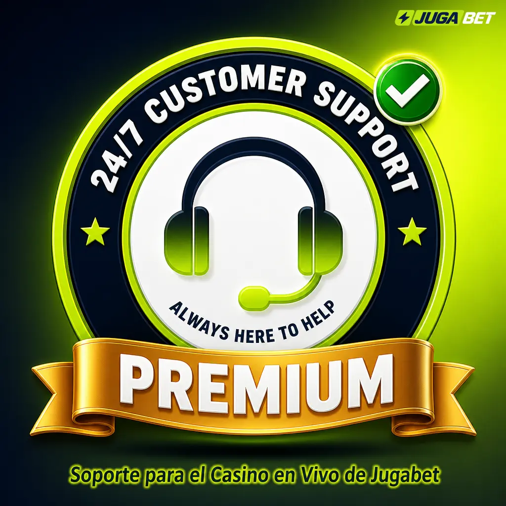 Soporte del Casino en Vivo de Jugabet: chat, email y WhatsApp disponibles las 24 horas para resolver consultas rápidamente.