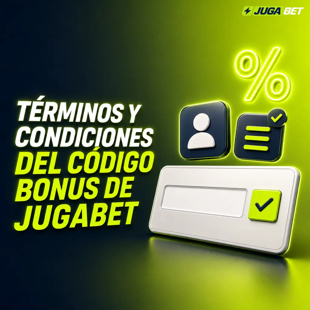 Términos y condiciones del código bonus de Jugabet: depósito mínimo, requisito de apuesta x30 y condiciones para mayores de 18 años.