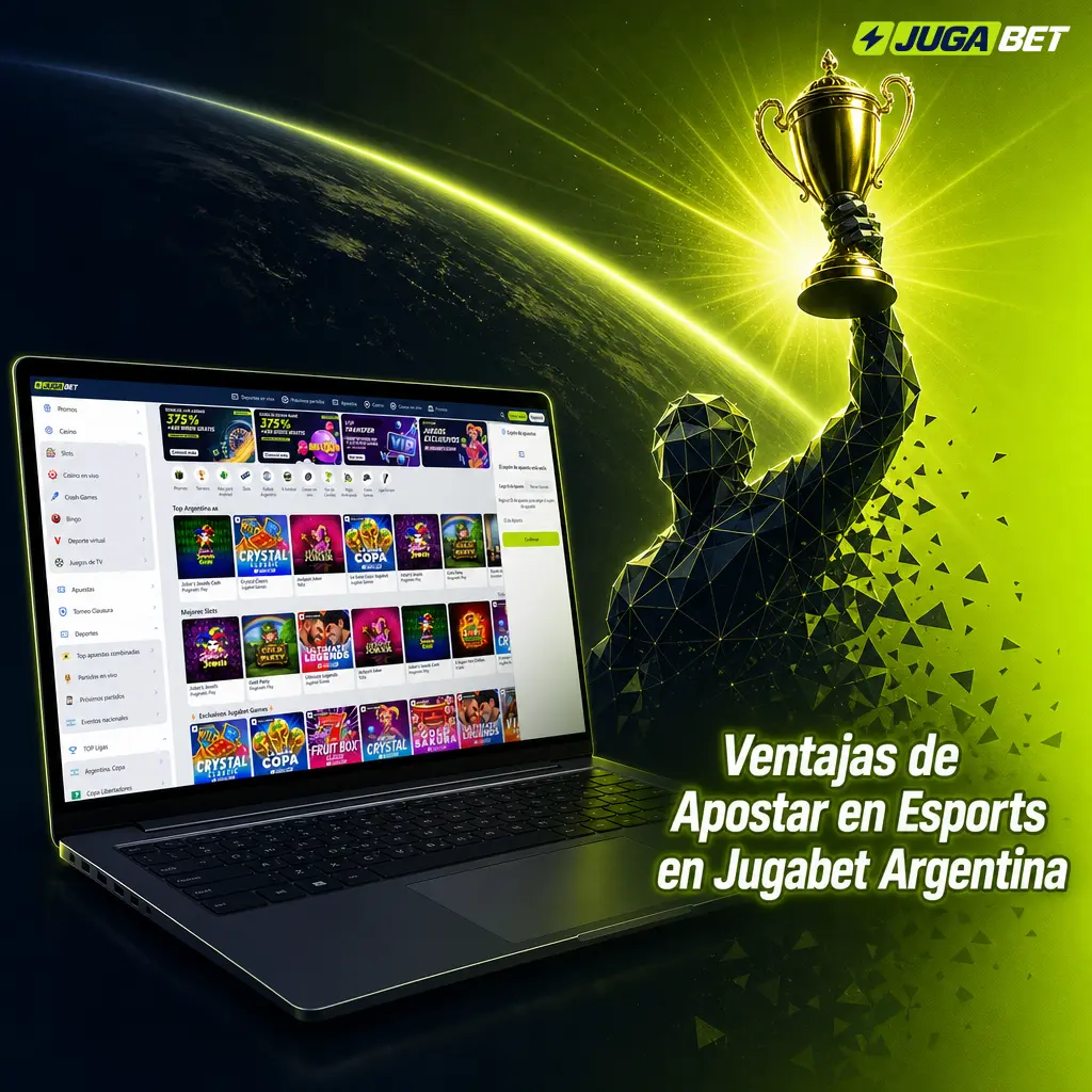 Ventajas de apostar en esports en Jugabet Argentina: cuotas en vivo, soporte 24hs y pagos con Mercado Pago y más.
